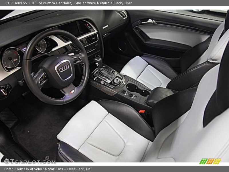 Black/Silver Interior - 2012 S5 3.0 TFSI quattro Cabriolet 