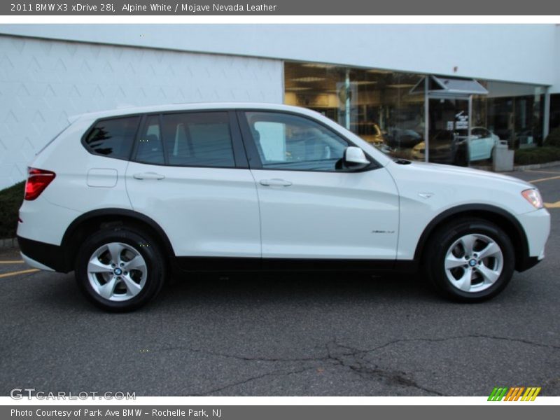 Alpine White / Mojave Nevada Leather 2011 BMW X3 xDrive 28i