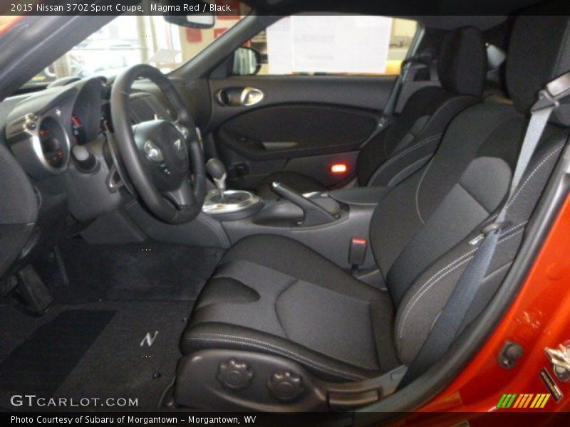  2015 370Z Sport Coupe Black Interior