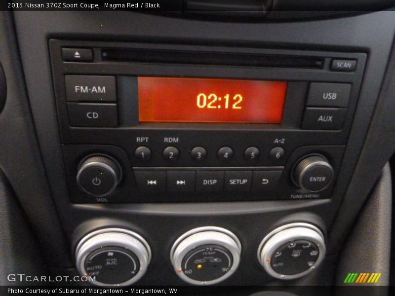 Audio System of 2015 370Z Sport Coupe