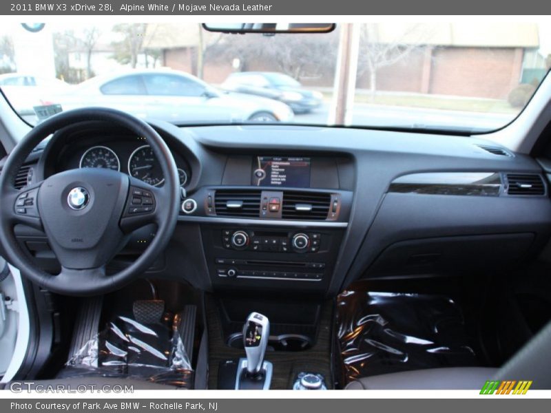 Alpine White / Mojave Nevada Leather 2011 BMW X3 xDrive 28i