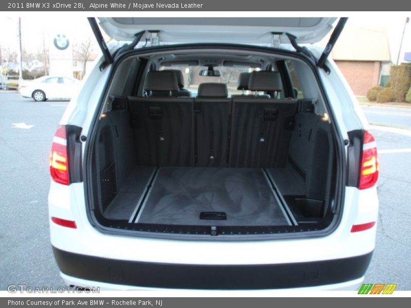 Alpine White / Mojave Nevada Leather 2011 BMW X3 xDrive 28i