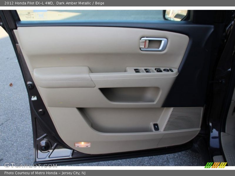 Door Panel of 2012 Pilot EX-L 4WD