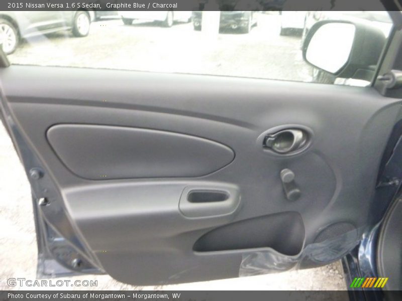 Graphite Blue / Charcoal 2015 Nissan Versa 1.6 S Sedan