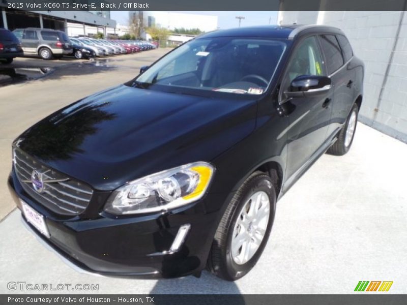 Black / Off Black 2015 Volvo XC60 T5 Drive-E