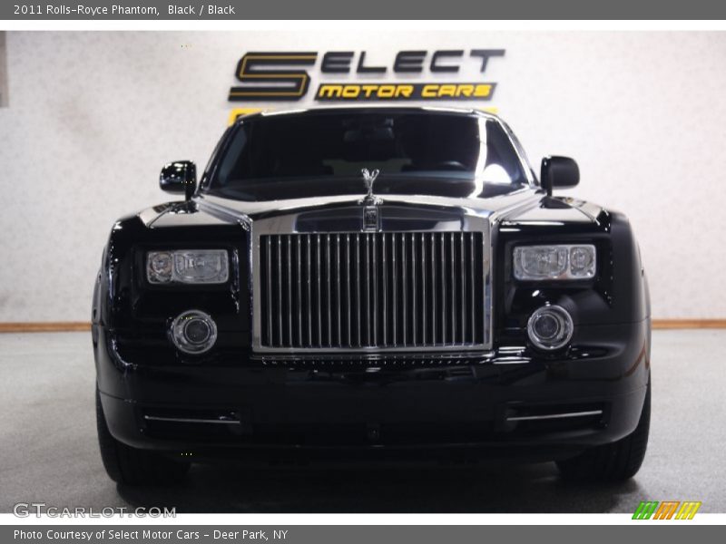 Black / Black 2011 Rolls-Royce Phantom