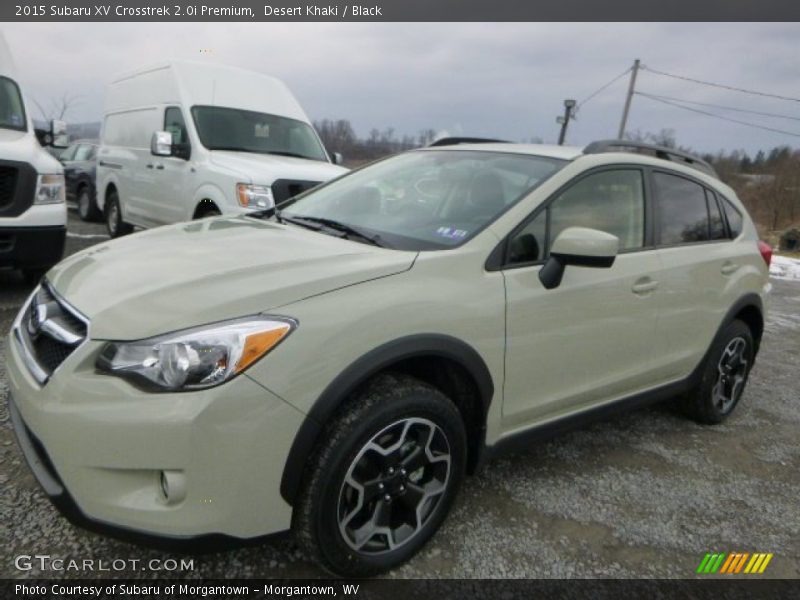 Desert Khaki / Black 2015 Subaru XV Crosstrek 2.0i Premium