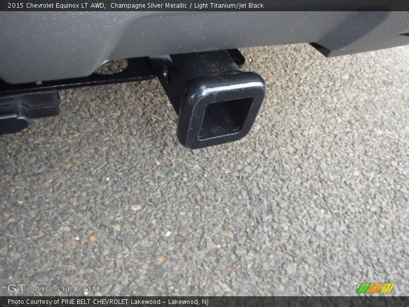 Champagne Silver Metallic / Light Titanium/Jet Black 2015 Chevrolet Equinox LT AWD