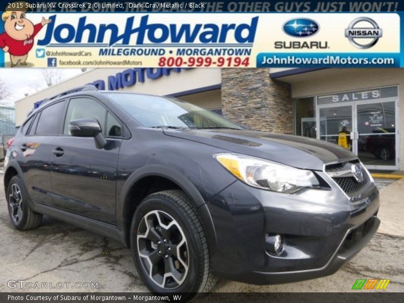 Dark Gray Metallic / Black 2015 Subaru XV Crosstrek 2.0i Limited