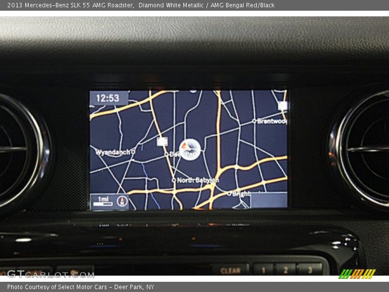 Navigation of 2013 SLK 55 AMG Roadster