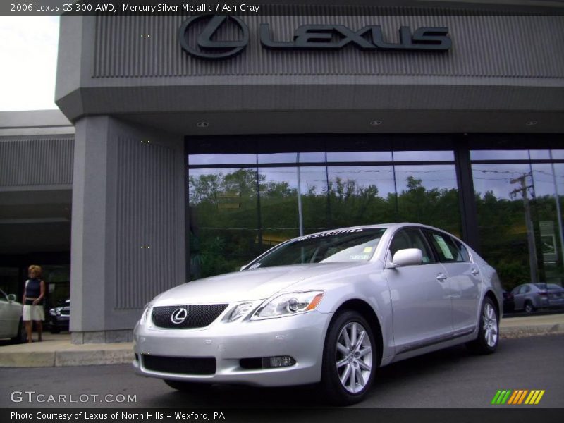 Mercury Silver Metallic / Ash Gray 2006 Lexus GS 300 AWD