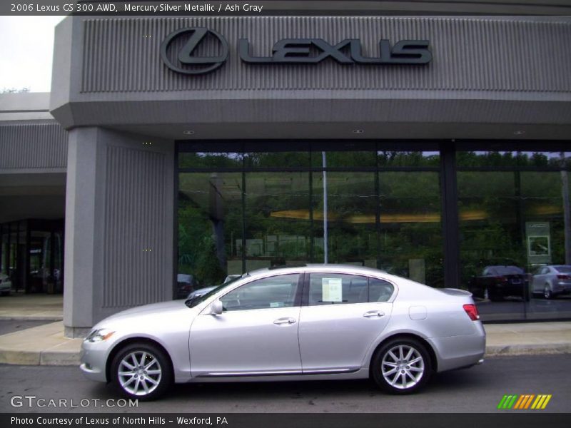 Mercury Silver Metallic / Ash Gray 2006 Lexus GS 300 AWD