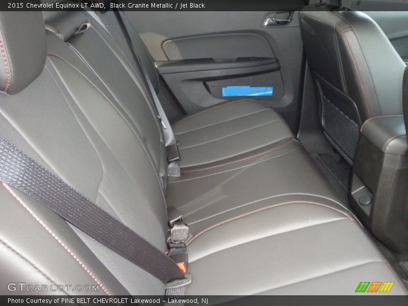 Black Granite Metallic / Jet Black 2015 Chevrolet Equinox LT AWD