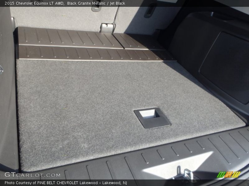 Black Granite Metallic / Jet Black 2015 Chevrolet Equinox LT AWD
