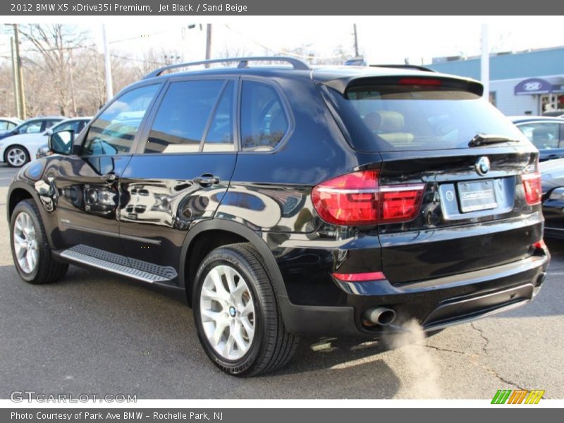 Jet Black / Sand Beige 2012 BMW X5 xDrive35i Premium