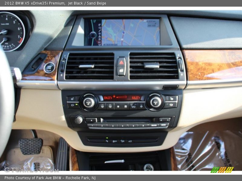 Jet Black / Sand Beige 2012 BMW X5 xDrive35i Premium