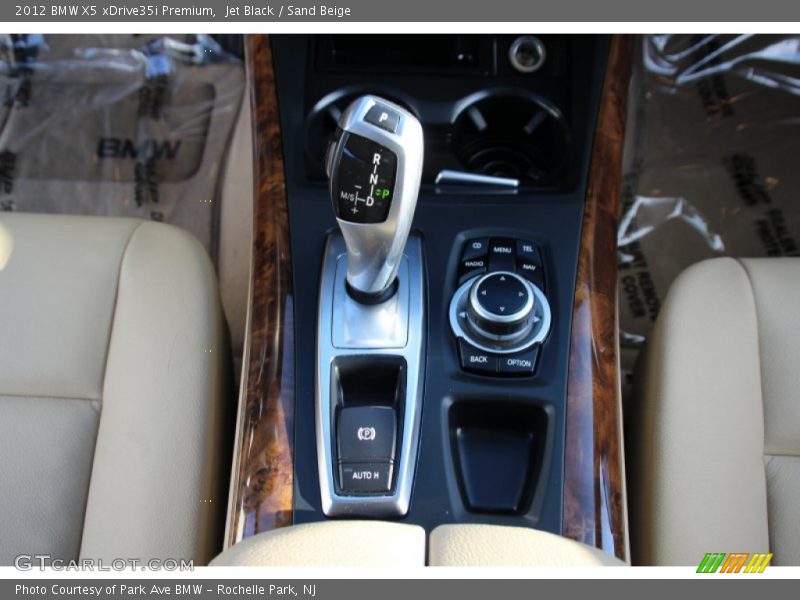 Jet Black / Sand Beige 2012 BMW X5 xDrive35i Premium