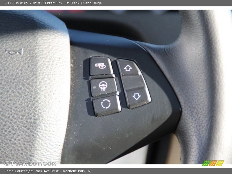 Jet Black / Sand Beige 2012 BMW X5 xDrive35i Premium