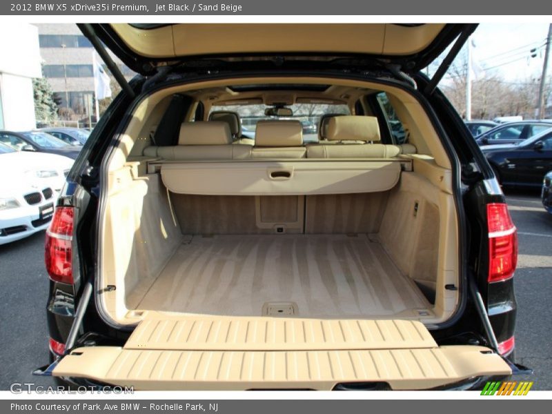 Jet Black / Sand Beige 2012 BMW X5 xDrive35i Premium