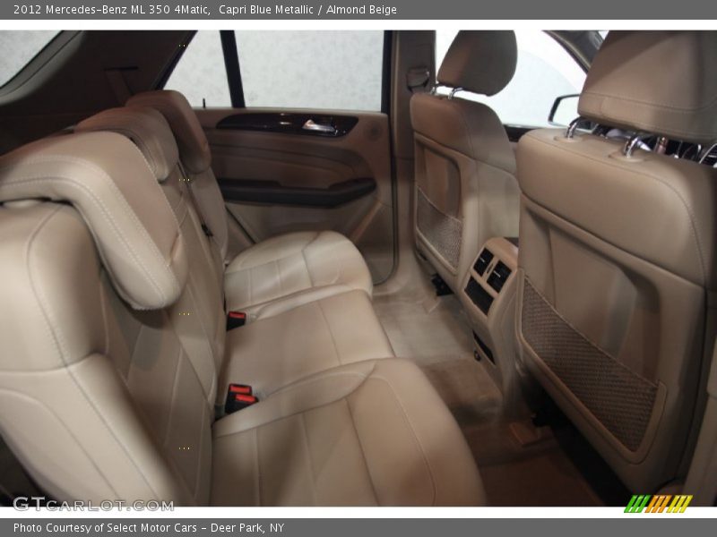 Capri Blue Metallic / Almond Beige 2012 Mercedes-Benz ML 350 4Matic