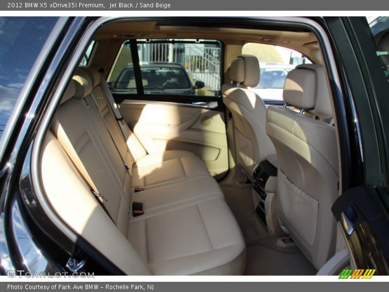 Jet Black / Sand Beige 2012 BMW X5 xDrive35i Premium