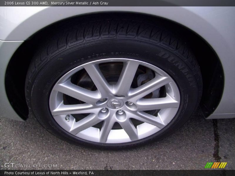 Mercury Silver Metallic / Ash Gray 2006 Lexus GS 300 AWD