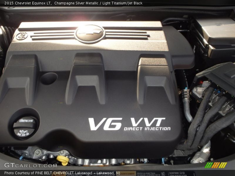 Champagne Silver Metallic / Light Titanium/Jet Black 2015 Chevrolet Equinox LT
