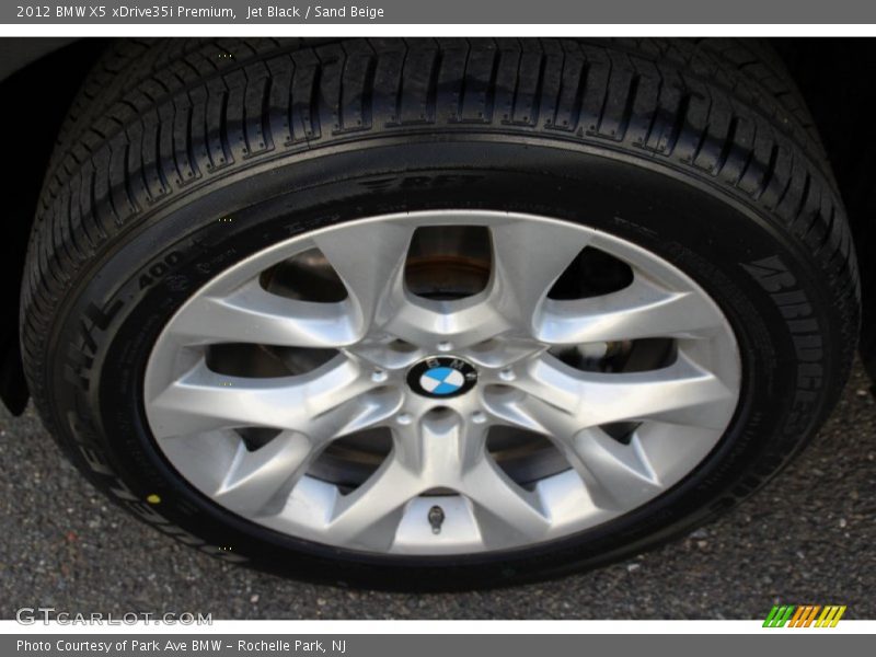 Jet Black / Sand Beige 2012 BMW X5 xDrive35i Premium