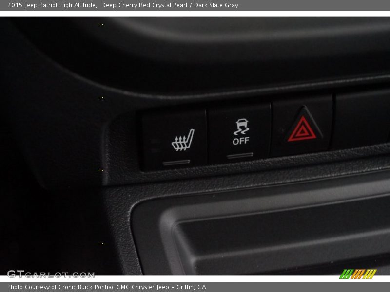 Deep Cherry Red Crystal Pearl / Dark Slate Gray 2015 Jeep Patriot High Altitude