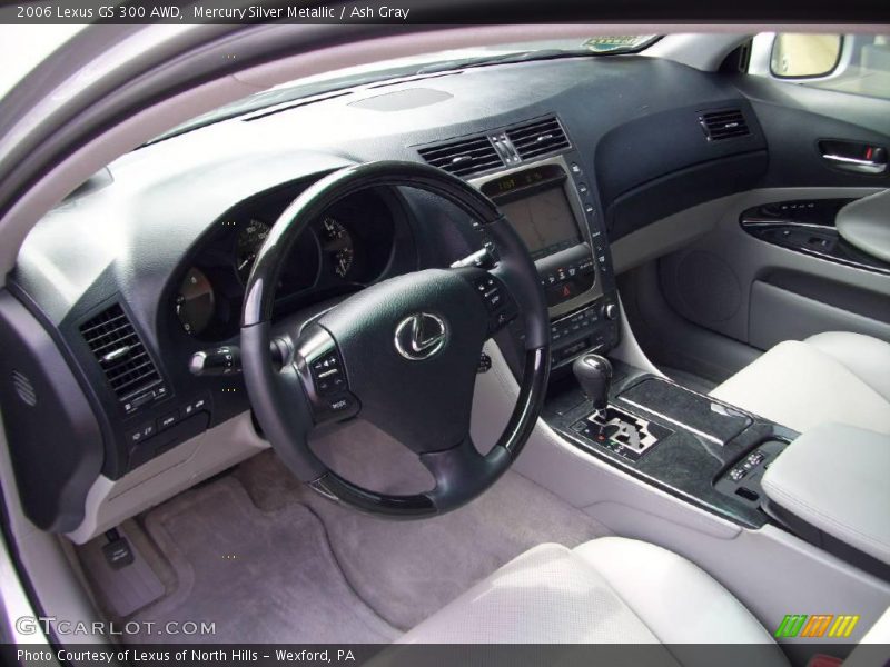 Mercury Silver Metallic / Ash Gray 2006 Lexus GS 300 AWD