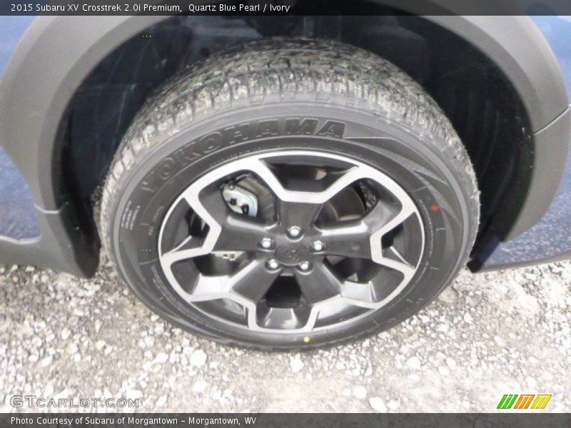 Quartz Blue Pearl / Ivory 2015 Subaru XV Crosstrek 2.0i Premium