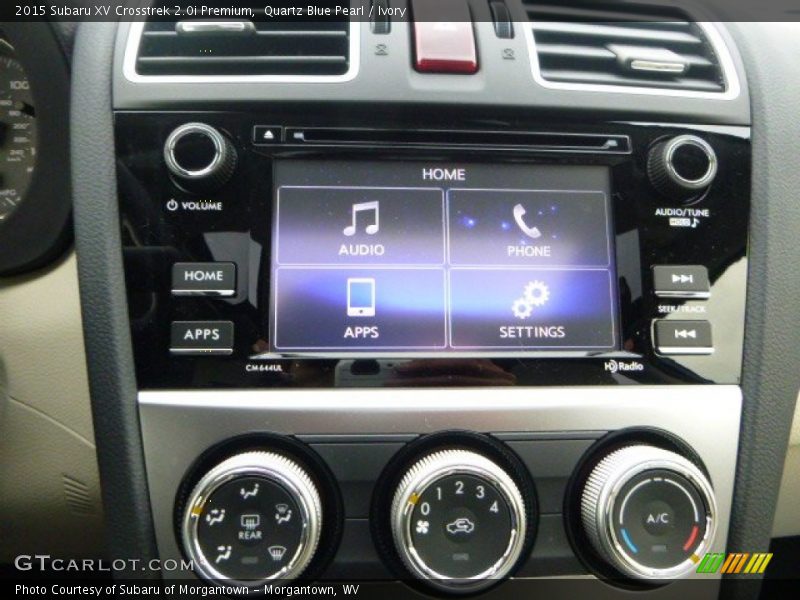 Quartz Blue Pearl / Ivory 2015 Subaru XV Crosstrek 2.0i Premium