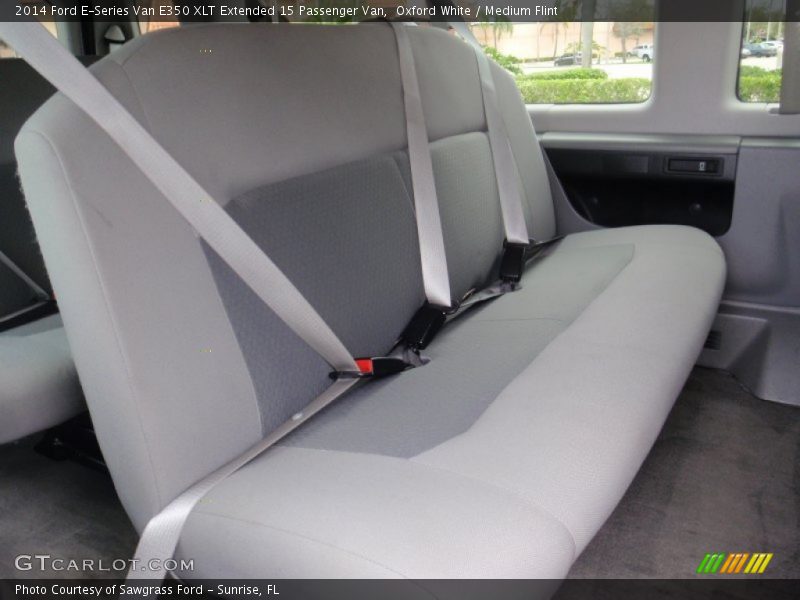 Oxford White / Medium Flint 2014 Ford E-Series Van E350 XLT Extended 15 Passenger Van
