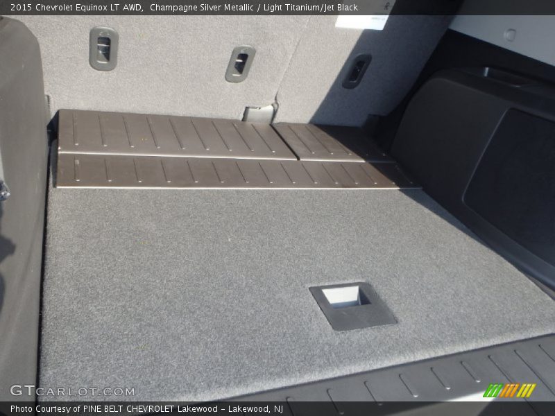 Champagne Silver Metallic / Light Titanium/Jet Black 2015 Chevrolet Equinox LT AWD