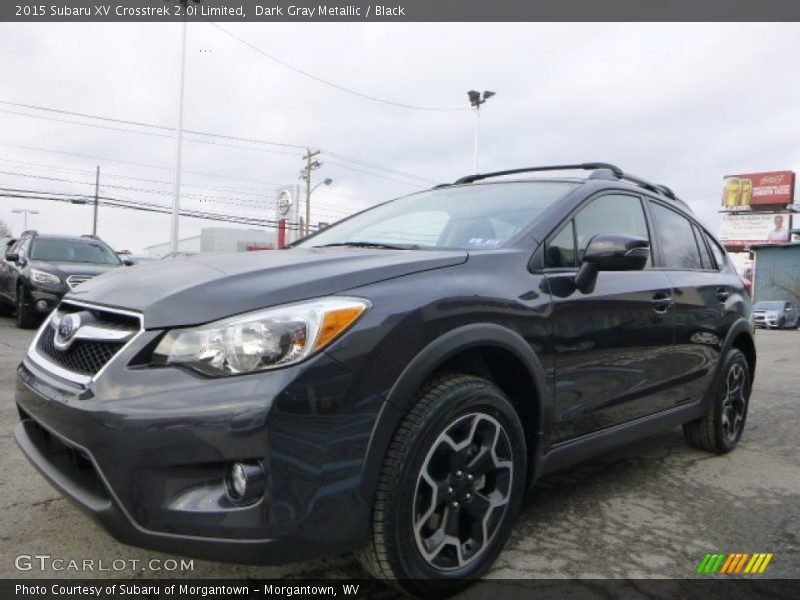 Dark Gray Metallic / Black 2015 Subaru XV Crosstrek 2.0i Limited