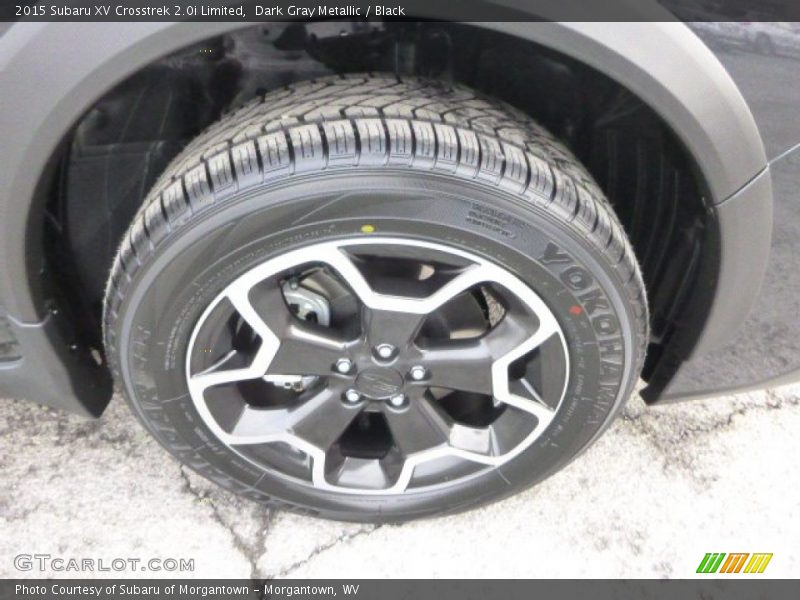 Dark Gray Metallic / Black 2015 Subaru XV Crosstrek 2.0i Limited