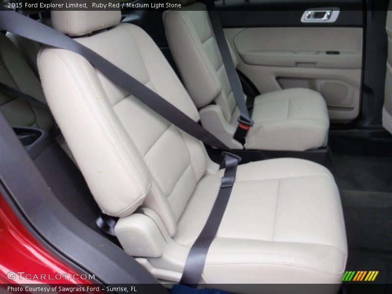 Ruby Red / Medium Light Stone 2015 Ford Explorer Limited