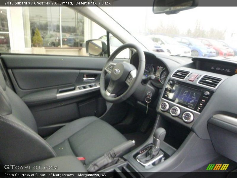 Desert Khaki / Black 2015 Subaru XV Crosstrek 2.0i Limited