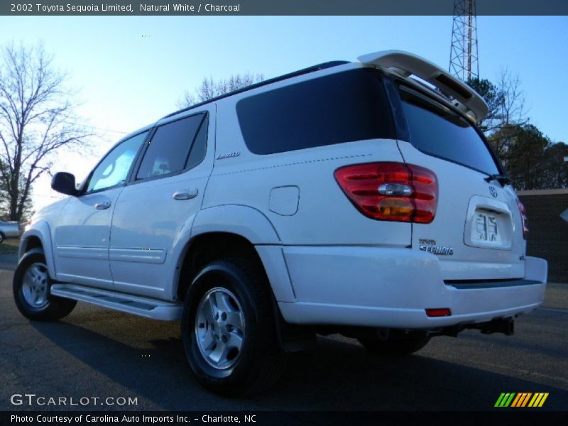 Natural White / Charcoal 2002 Toyota Sequoia Limited