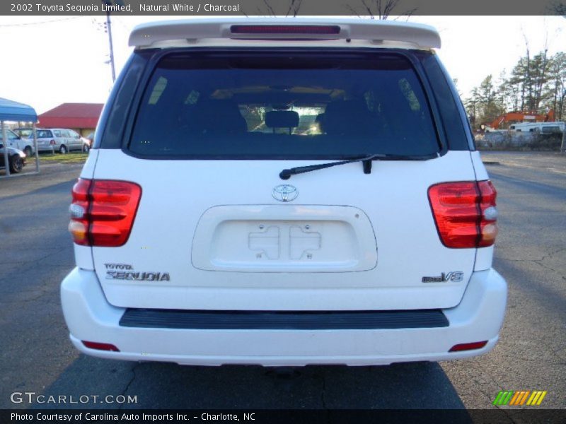 Natural White / Charcoal 2002 Toyota Sequoia Limited