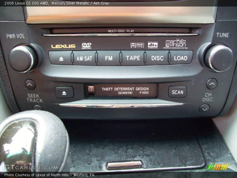 Mercury Silver Metallic / Ash Gray 2006 Lexus GS 300 AWD