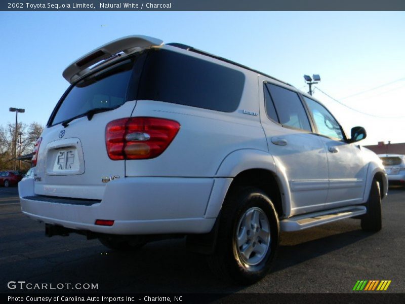 Natural White / Charcoal 2002 Toyota Sequoia Limited