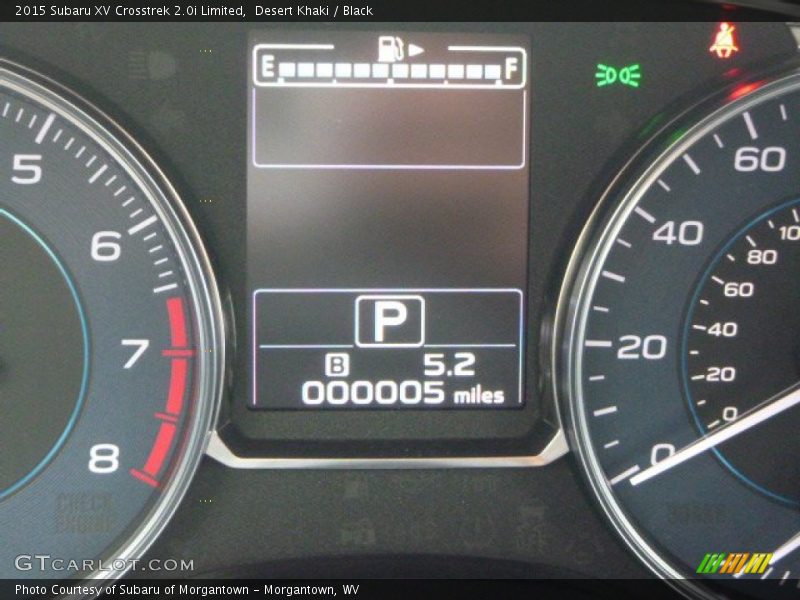 Desert Khaki / Black 2015 Subaru XV Crosstrek 2.0i Limited