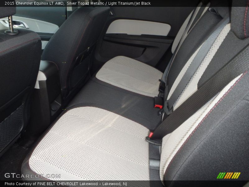 Silver Topaz Metallic / Light Titanium/Jet Black 2015 Chevrolet Equinox LT AWD