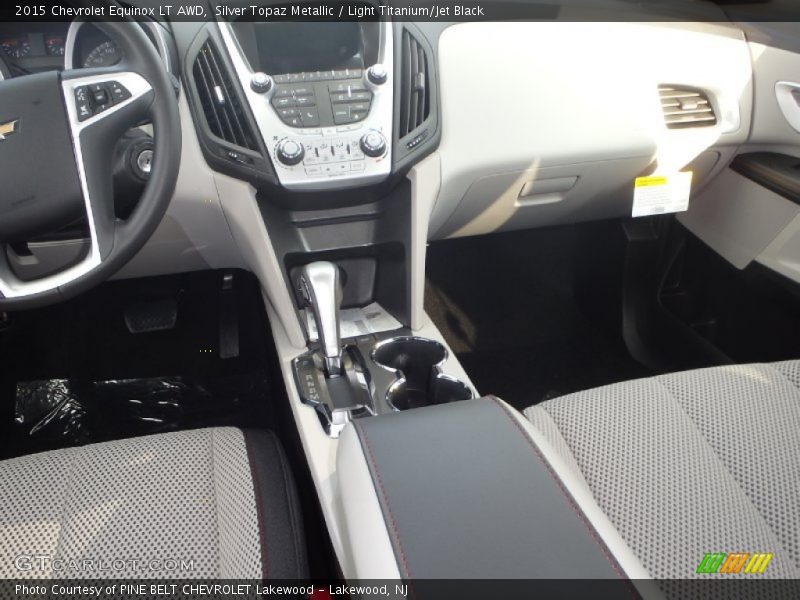 Silver Topaz Metallic / Light Titanium/Jet Black 2015 Chevrolet Equinox LT AWD