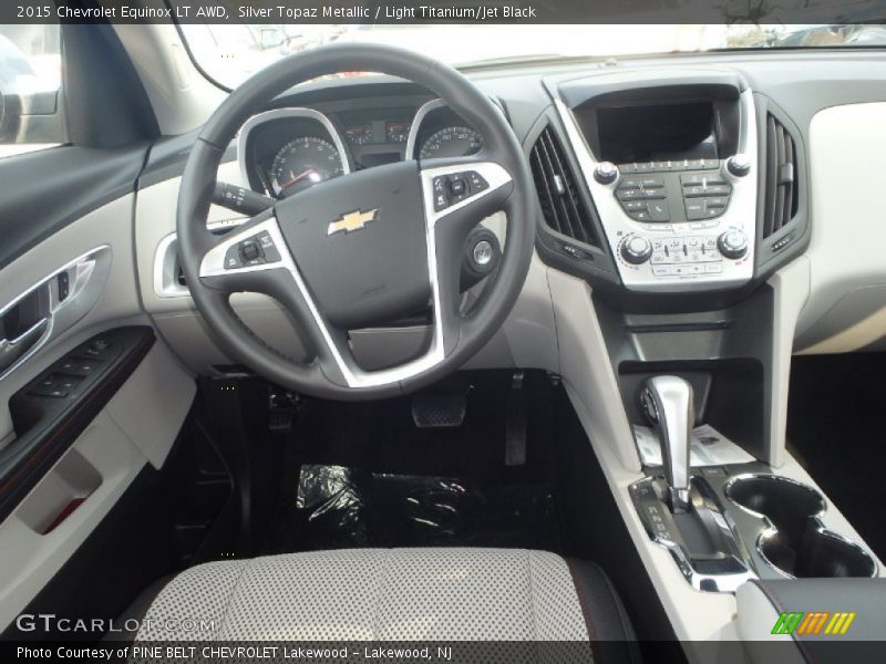 Silver Topaz Metallic / Light Titanium/Jet Black 2015 Chevrolet Equinox LT AWD