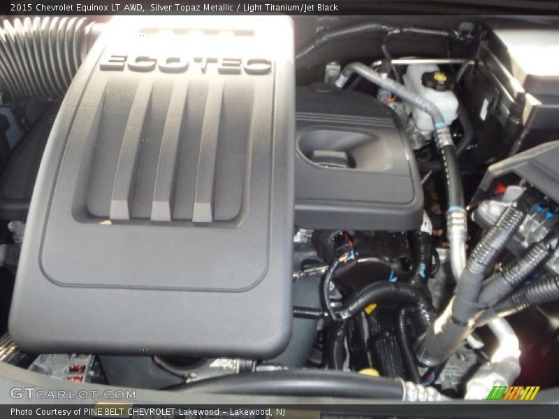 Silver Topaz Metallic / Light Titanium/Jet Black 2015 Chevrolet Equinox LT AWD