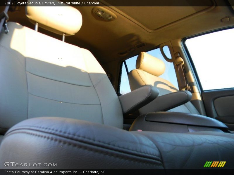 Natural White / Charcoal 2002 Toyota Sequoia Limited