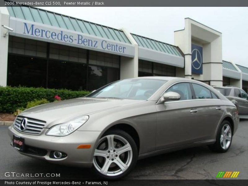 Pewter Metallic / Black 2006 Mercedes-Benz CLS 500