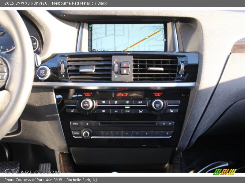 Melbourne Red Metallic / Black 2015 BMW X3 xDrive28i